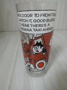 Vtg Rocky Bullwinkle Boris Pizza Hut Glass CB Lingo Police Brown Truck PAT Ward - Picture 1 of 7