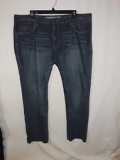 Kenneth Cole Select Jeans 40 x 32 (lagen look) Relaxed Fade Wide Leg Dark Wash