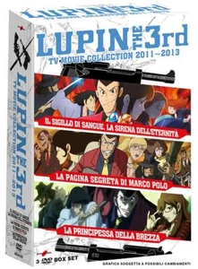 LUPIN III - TV MOVIE COLLECTION 2011-2013  3 DVD - Foto 1 di 1