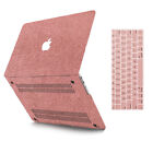 Bling Laptop Cut Out Hard Glitter Case+KB Cover For Macbook Pro Air Retina/Touch