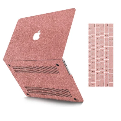 Bling Laptop Corte Rígido Capa Glitter + KB Capa Para Macbook Pro Air Retina/Touch - Imagem 1 de 4