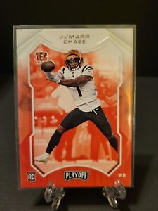 Ja'Marr Chase 2021 Playoff RC #205 A161