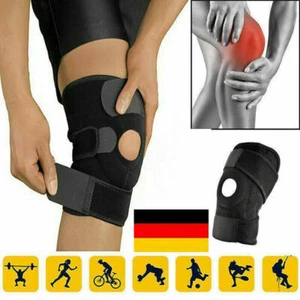 ORTHOPÄDISCHE KNIEBANDAGE KNIESTÜTZE SCHUTZ SPORT BANDAGE KLETTVERSCHLUSS KNIE - Bild 1 von 10