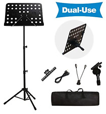 Brand New T-sign Sheet Music Stand (QGX9), Dual use, portable and adjustable