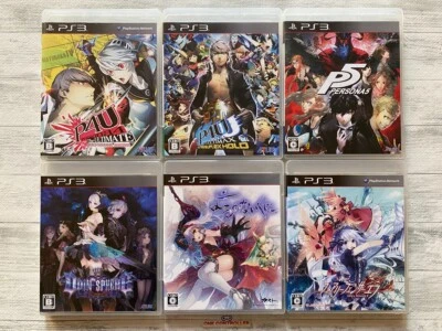 SONY PS3 Persona 4 5 & Odin Sphere & Yoru no Nai Kuni Fairy Fencer F from Japan - Image 1 of 4