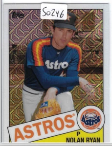 2020 Topps '85 Topps Silver Pack Chrome #85C15 Nolan Ryan (ref 50246) - Picture 1 of 1