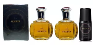 AVON SENSUS COLONIA PARA CABALLERO DE AVON SET DE 3 PIEZAS TRAIDO DE HONDURAS - Picture 1 of 1