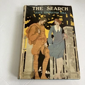 The Search Grace Livingston Hill 1919 Grosset Dunlap Hardcover Dust Jacket HCDJ - Picture 1 of 17