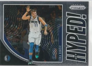 LUKA DONCIC Hyped PRIZM BASKETBALL KARTE Dallas Mavericks MAVS Mint PREMIUM LE! - Bild 1 von 2