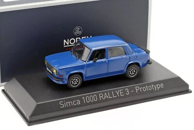 Simca 1000 Rallye 3 Prototipo 1978 Norev 571021 1:43 Azul Lhd Tres Raro Foto 1 de 3