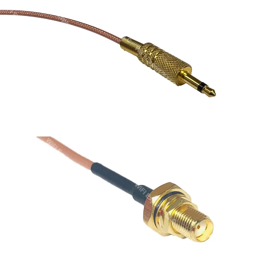 RG316 3.5mm 1/8 to SMA Female O-Ring RF Cable Rapid-SHIP LOT - Image 1 of 1