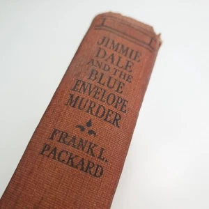 Jimmie Dale und der blaue Umschlag Mord Frank Packard 1935 gebundenes Buch - Bild 1 von 9