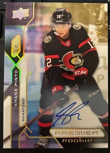 2021-22 Premier Rookie Shane Pinto Auto /35 - Picture 1 of 2