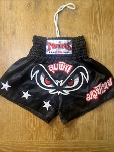 Dead Eyes Lumpini Muaythai Shorts Muay Thai Stickerei MMA Kickboxen Kostüm S - Bild 1 von 8