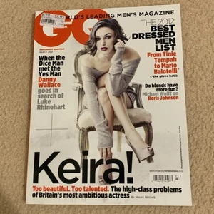 KEIRA KNIGHTLEY GQ MAGAZINE UK BRITISH MARCH 2012 - Picture 1 of 3