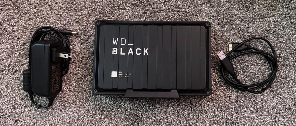 Disco duro externo para juegos Western Digital WD negro - D10 8 TB Foto 1 de 1