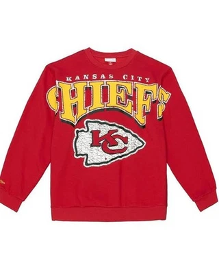Новая мужская флисовая толстовка Mitchell & Ness NFL Kansas City Chiefs. - Изображение 1 из 3