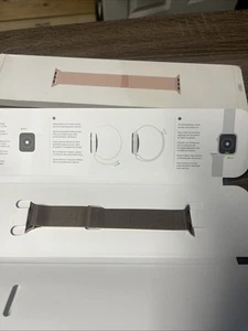 OEM Apple MTU42AM/A 40mm Milanese Loop Watch Band - Gold - Zdjęcie 1 z 7