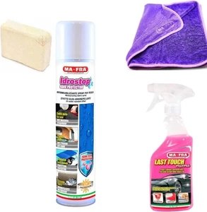 MA-FRA Set Imprägnierung Idrostop Last Berühren Tuch Mikrofaser Super Dryer - Bild 1 von 1