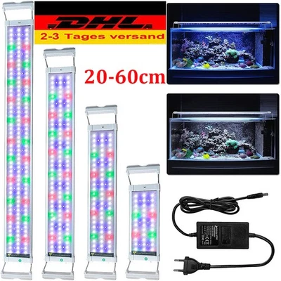 Lampe d'eau de mer RGB pour aquarium récif éclairage LED aquarium lumière lampe - Photo 1/4