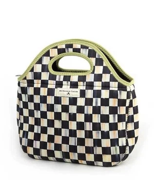 Bolso de almuerzo MacKenzie-Childs Courtly Check - Nuevo en paquete Foto 1 de 4