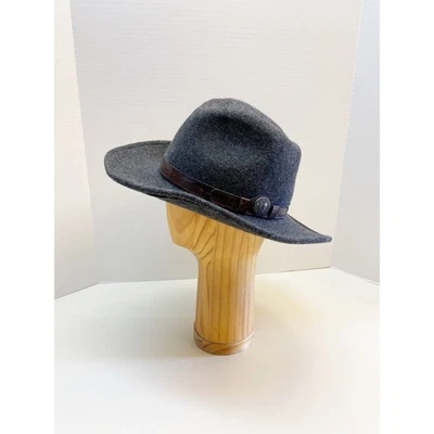 Sombrero de lana gris Outback Trading Company The Collingsworth Foto 1 de 4