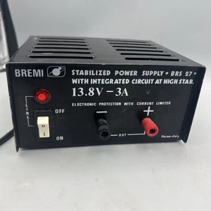 Bremi Stabilized Power Supply BRS 27 13.8V - 3A - Zdjęcie 1 z 7
