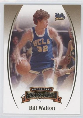 2007-08 Press Pass Legends Gold /99 Bill Walton #54 HOF - Image 1 of 2