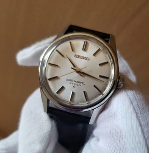 USED Seiko Lord Marvel 1967 36000 5740-8000 Hi-Beat Stainless Steel Men's Watch - Picture 1 of 16