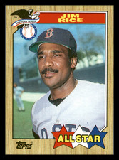 1987 Topps Jim Rice HOF All-Star Boston Red Sox #610 NM-MINT