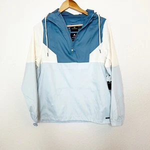 Volcom Womens Wind Stoned Light Weight Color Block Wind Breaker Jacket XS - Picture 1 of 7