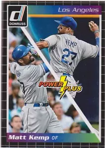 2014 Donruss Power Plus #12 Matt Kemp - Bild 1 von 1