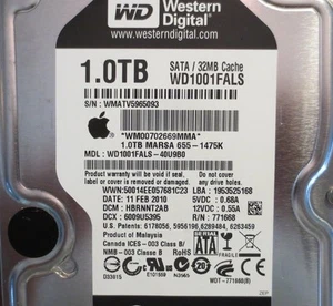 WD WD1001FALS-40U9B0 (See description for DCMs & Exact details) 3.5" 1TB Sata - Picture 1 of 1