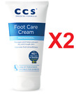 CCS Foot Care Cream 175ml For Dry Skin/Cracked Heels, Moisturing, Effective X 2