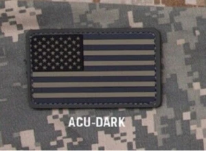 Parche Moraleja Milspec Monkey MSM PVC - 3.4 x 2 - Bandera EE. UU. - ACU-OSCURO - NUEVO - Imagen 1 de 6