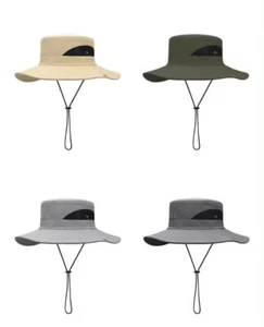 Cappello per uomini donne anti uv pesca escursionismo berretto bob cowboy - Imagen 1 de 12