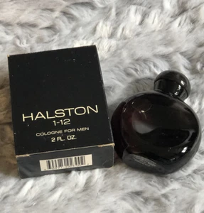 Vintage Halston 1-12 Cologne For Men Splash 2 oz By Halston Fragrances NIB RARE! - Picture 1 of 4