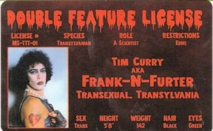 Rocky Horror Picture Show Frank-N-Furter Souvenir Lizenz KOSTENLOSER VERSAND - Bild 1 von 1