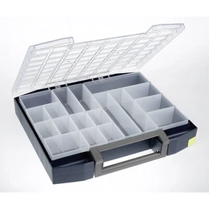 Raaco 134972 Boxxser Assortimento Valigetta 18 Scomparti Maniglia per Trasporto - Foto 1 di 1
