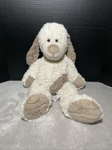 UNIPAK Plush Dog 20" Cream Puppy Gray Spots Floppy Soft Stuffed Toy Pet Lovey - Picture 1 of 6