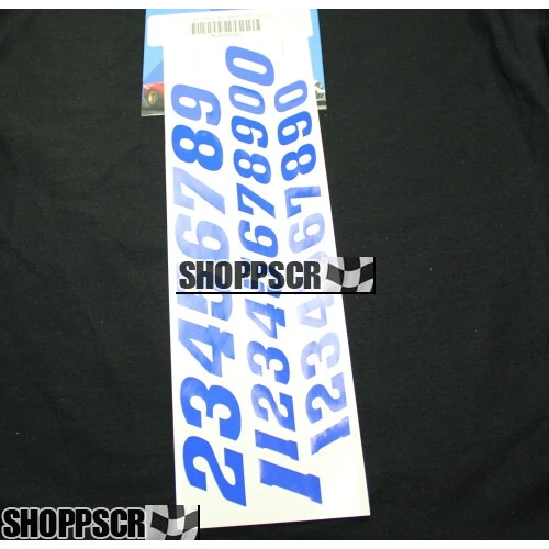 Números de coche JK Stock azul Foto 1 de 1