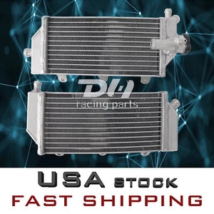  Aluminum Right&Left cooling Radiator FITS 2014 2015 2016 Yamaha YZF250 YZ250F   - Picture 1 of 14