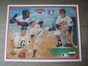 Cleveland Indians Tribute To Cleveland Stadium Limited Print Collector's Series - Picture 1 of 2