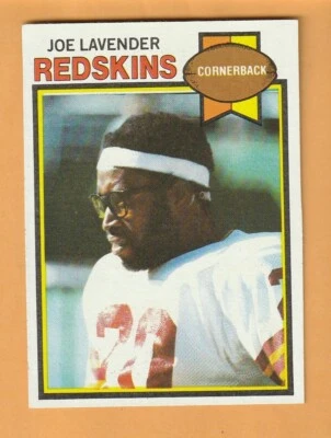 Joe Lavender Washington Redskins 1979 Topps #31 San Diego State Aztecs 4A - Image 1 of 2