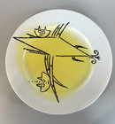 PIATTO Wilfredo Lam CERAMICA ALBISSOLA DISH Lorenz Hutschenreuther ITALY 