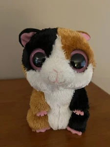 Ty Beanie Boo NIBBLES Guinea Pig Pink Eyes 6” Retired 2011 Plush Stuffed Animal - Picture 1 of 8