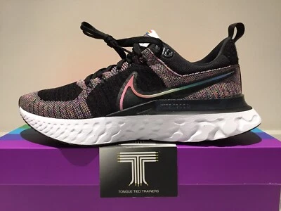 Nike React Infinity Run Flyknit 2 “BE TRUE”~ DD6790 001 ~ Uk Size 8 ~ Euro 42.5 - Image 1 of 4