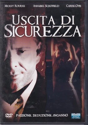 USCITA DI SICUREZZA DVD Mickey Rourke Annabel Schofield Ottimo M09799 - Immagine 1 di 3