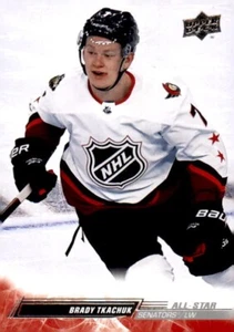 2022-23 Upper Deck Hockey #658 Brady Tkachuk Ottawa Senators NHL All Star Game - Picture 1 of 2