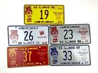 Clown License Plates Lot of 5 Misc Circus Picture Special Event IL Man Cave Kids